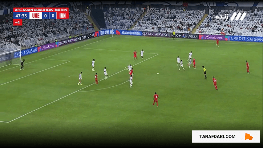 گل مهدی قایدی به امارات (امارات 0-1 ایران)