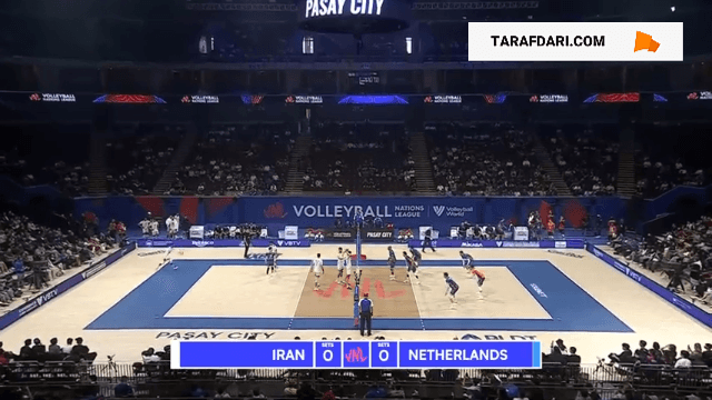 خلاصه بازی ایران ۳-۲ هلند (لیگ ملت‌های والیبال 2024)