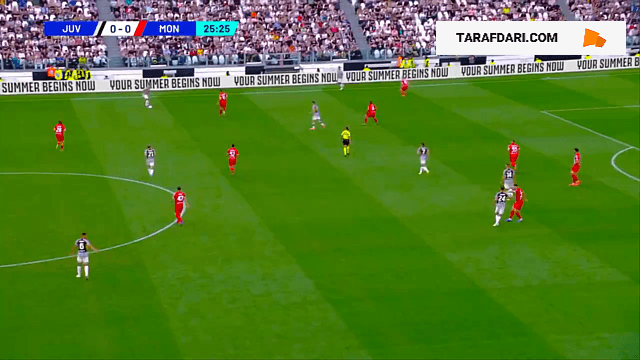 گل کیه زا به مونتزا (یوونتوس 1-0 مونتزا) 