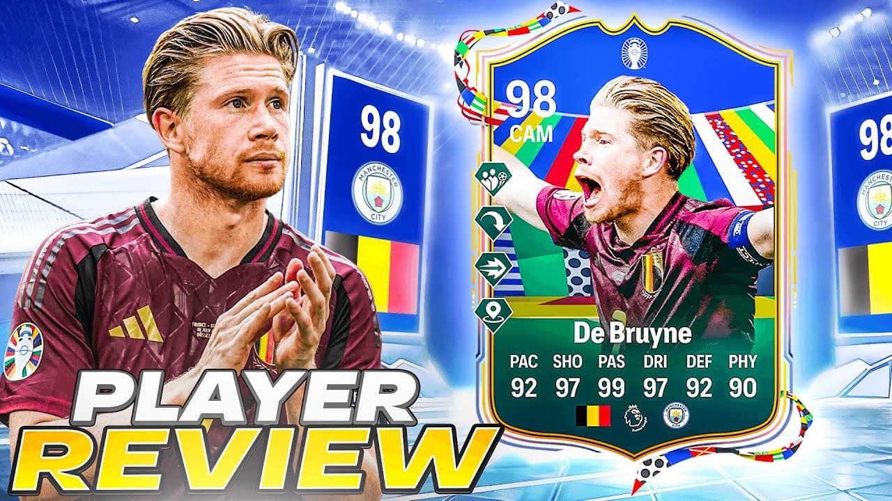 مقایسه ریتینگ کوین دی بروین از FIFA 10 تا FC 24