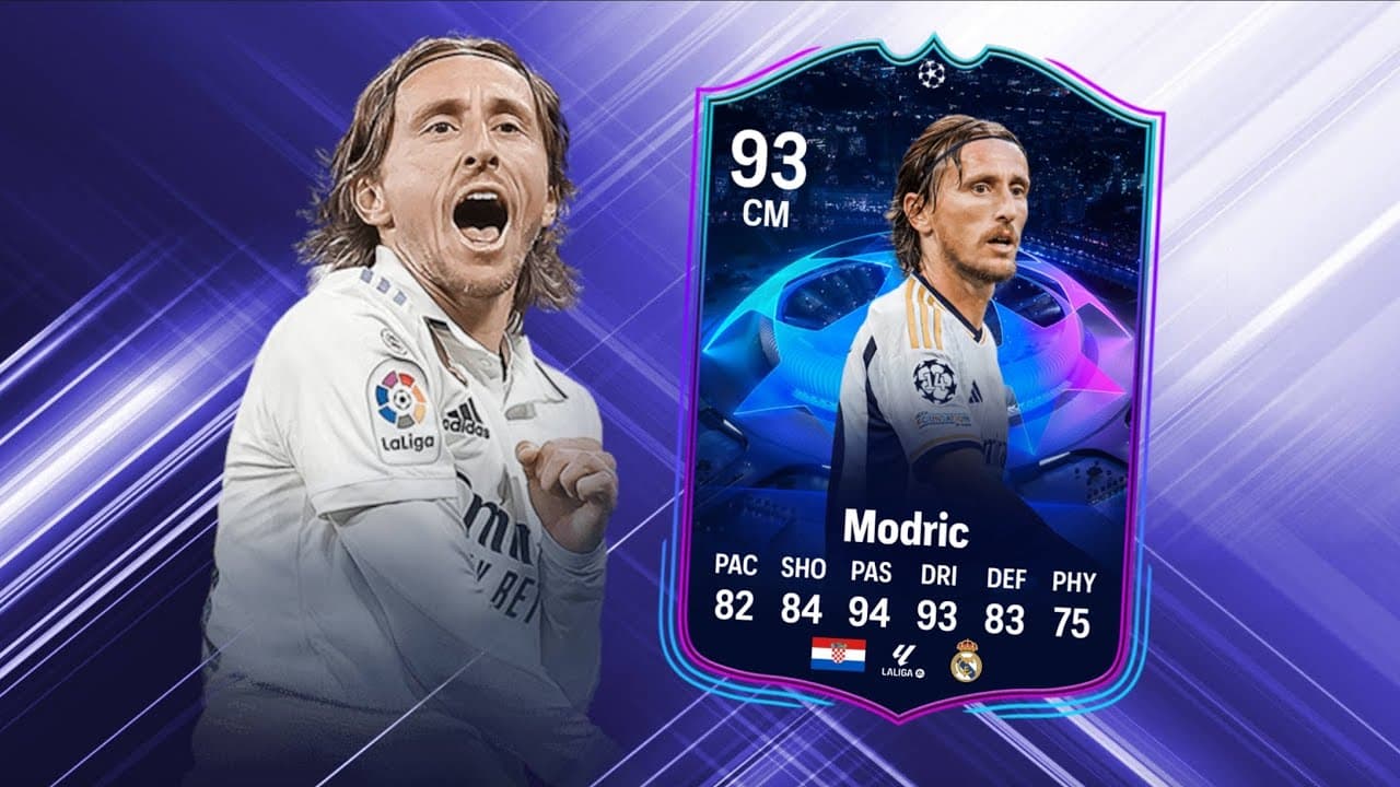 مقایسه ریتینگ لوکا مودریچ از FIFA 10 تا FC 24