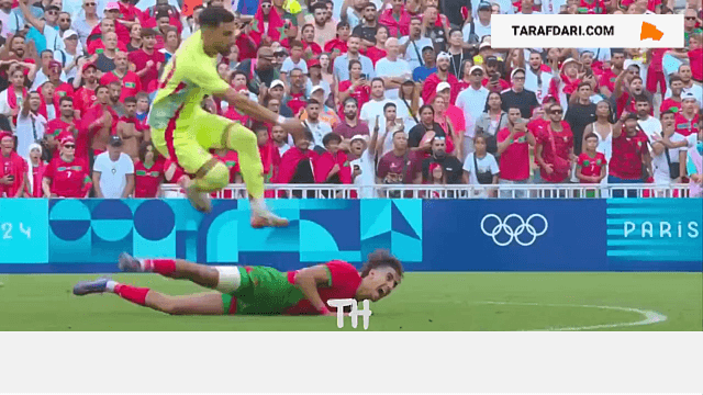 المپیک 2024 | تعویض داور به دلیل مصدومیت؛ ادامه بازی اسپانیا و مراکش با داور چهارم