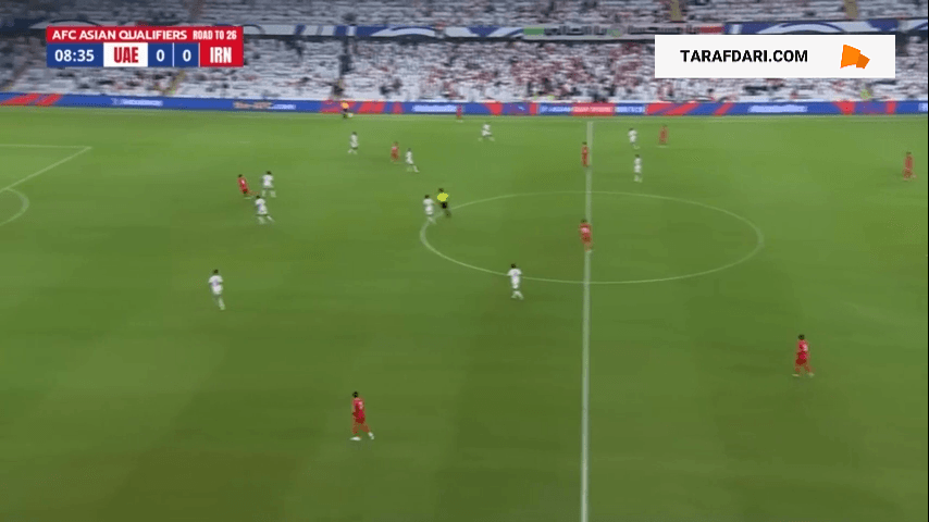 خلاصه بازی امارات 0-۱ ایران (مقدماتی جام جهانی 2026)