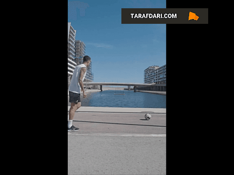 چالش هدف گیری دروازه داخل آب توسط ژائو کانسلو / فیلم