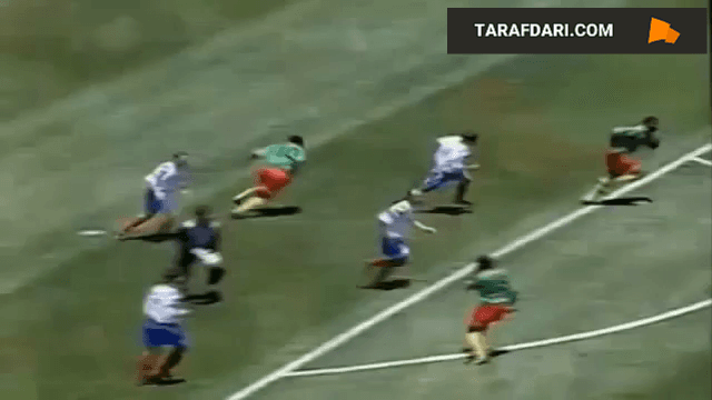 پیروزی 6-1 روسیه مقابل کامرون در جام جهانی 1994 / فیلم