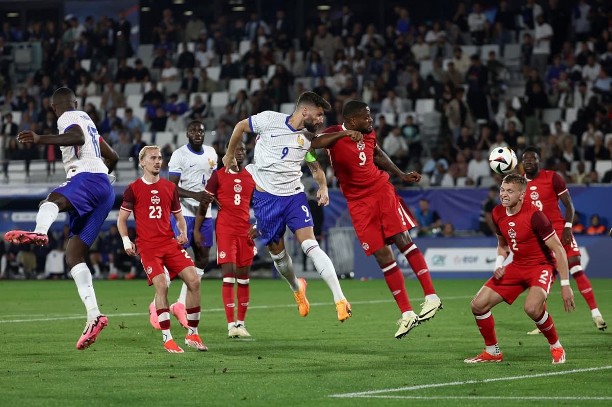 فرانسه 0-0 کانادا؛ بدون امباپه پیروزی سخت به‌دست می‌آید