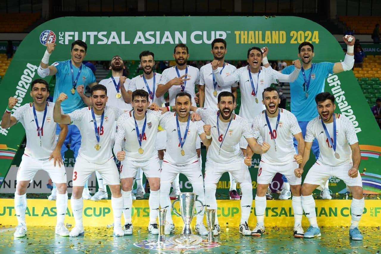 اولین رنکینگ رسمی فوتسال جهان؛ مردان ایران چهارم، زنان هشتم