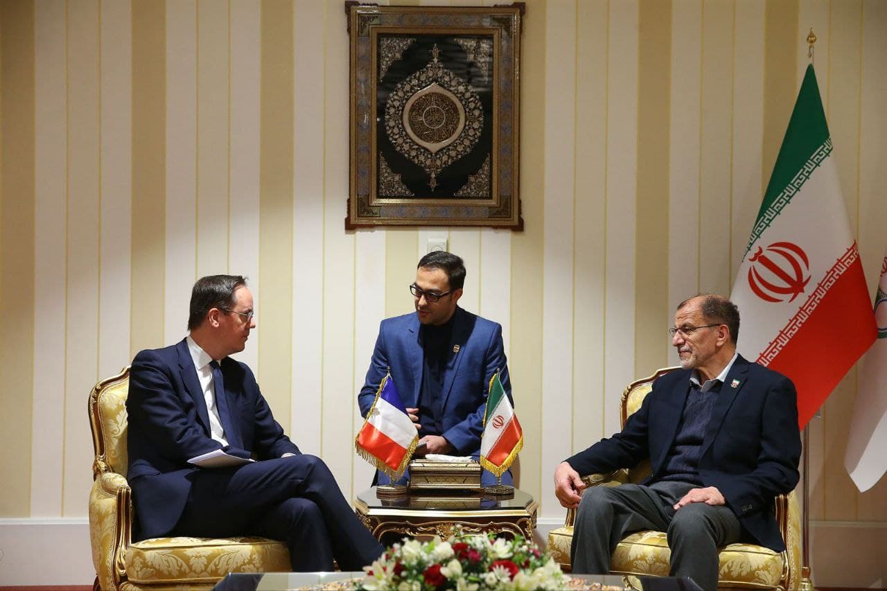 دیدار مسئولان کمیته ملی المپیک با سفیر فرانسه در ایران