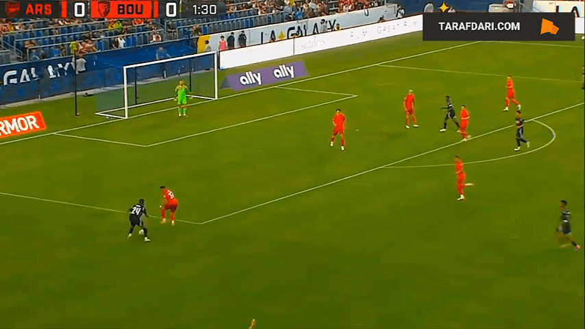 خلاصه بازی آرسنال (5) 1-1 (4) بورنموث (دیدار دوستانه باشگاهی - 2024)