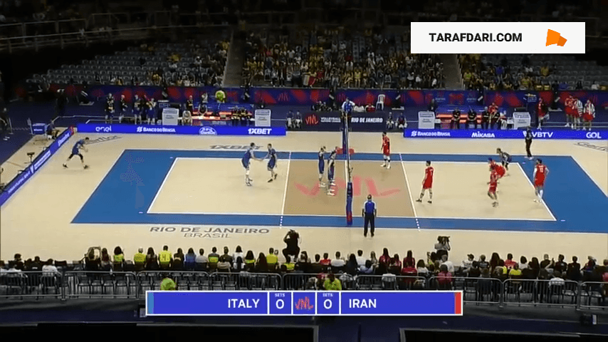 خلاصه بازی ایران ۰-۳ ایتالیا (لیگ ملت‌های والیبال ۲۰۲۴)