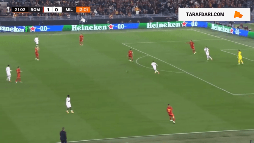 گل زیبای پائولو دیبالا به میلان (رم 2-0 میلان)