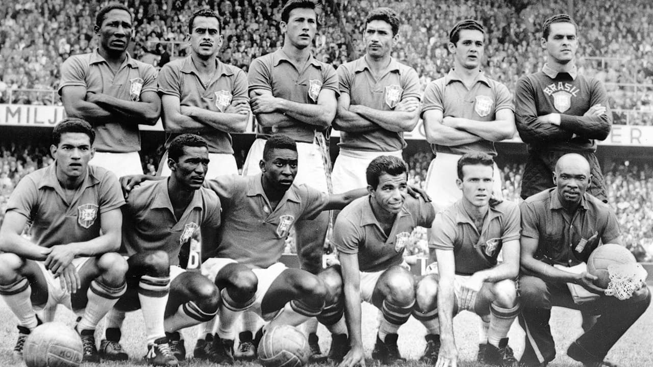 اولین قهرمانی برزیل در جام جهانی با برتری 5-2 مقابل سوئد (1958/6/29)
