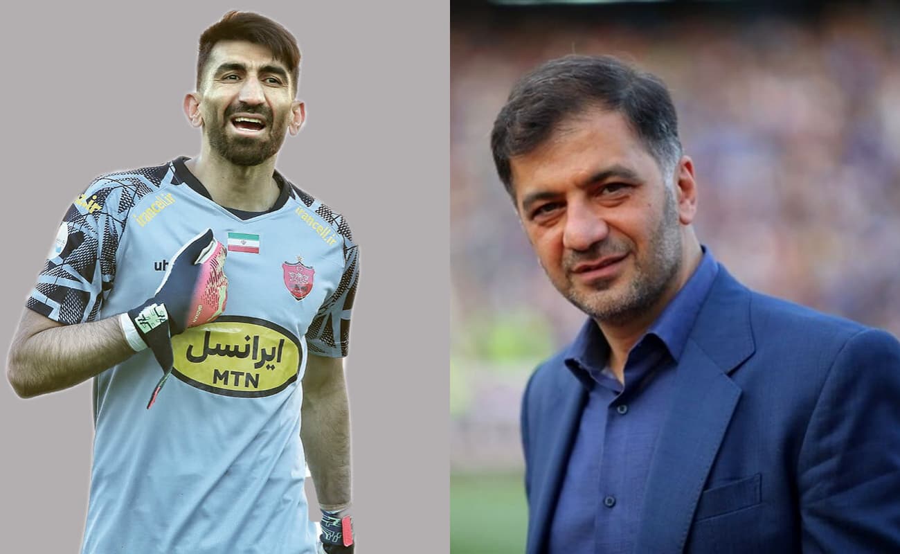 علیرضا بیرانوند با مدیرعامل سابق استقلال آشتی کرد