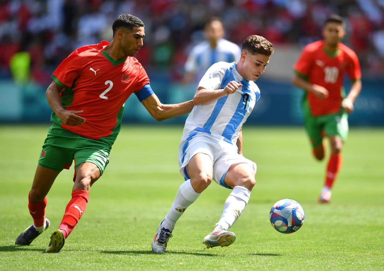 المپیک 2024 | آرژانتین 1-2 مراکش؛ شگفت انگیزترین پایان یک بازی فوتبال