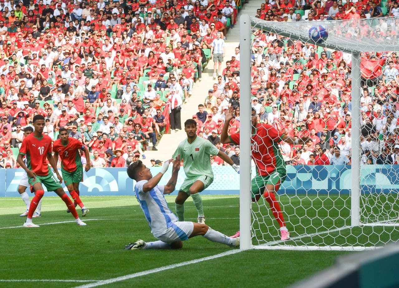 لحظات باورنکردنی در پایان بازی آرژانتین و مراکش؛ امنیت المپیک 2024 پاریس زیر سوال رفت