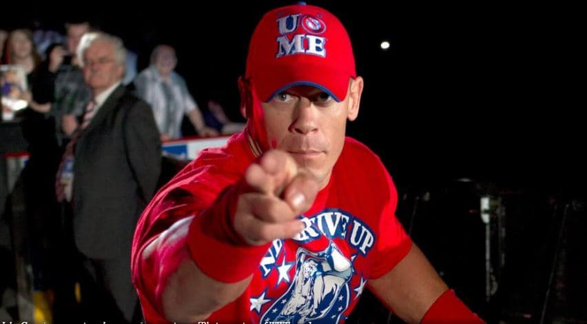 ادای احترام جان سینا به فوق‌ستاره غایب WWE  