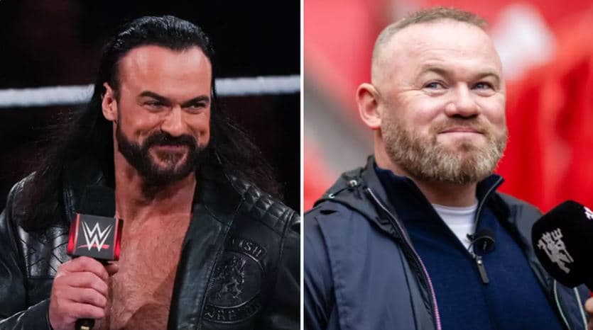 طعنه ستاره WWE به وین رونی در حضور او؛ چه بلایی سرت آمده؟!
