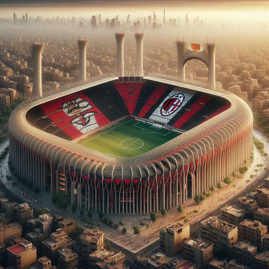 اگر استادیوم آث میلان در ایران بود?⚫
