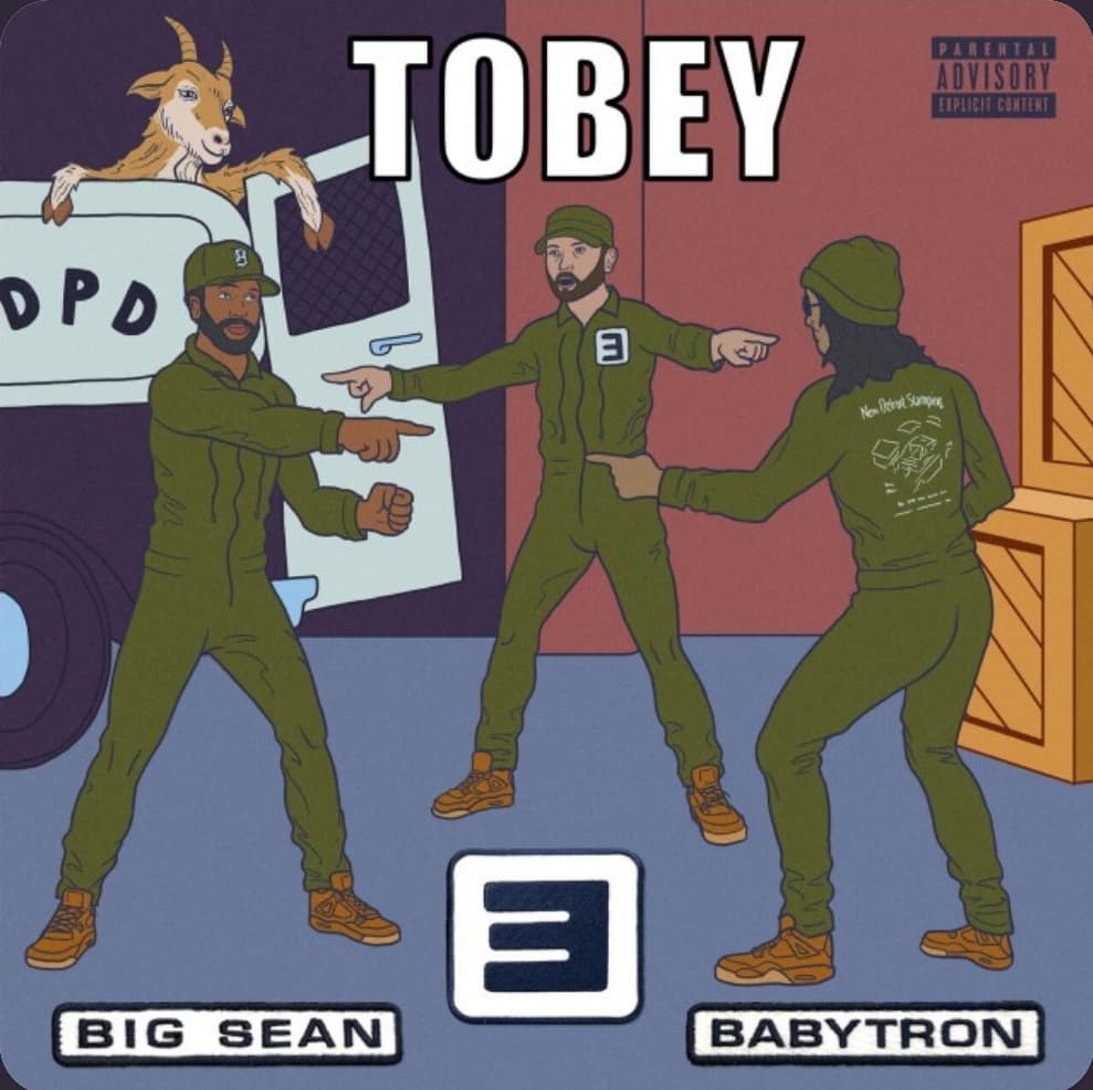 دانلود اهنگ جدید امینم بنام tobey(feat big sean and baby tron)