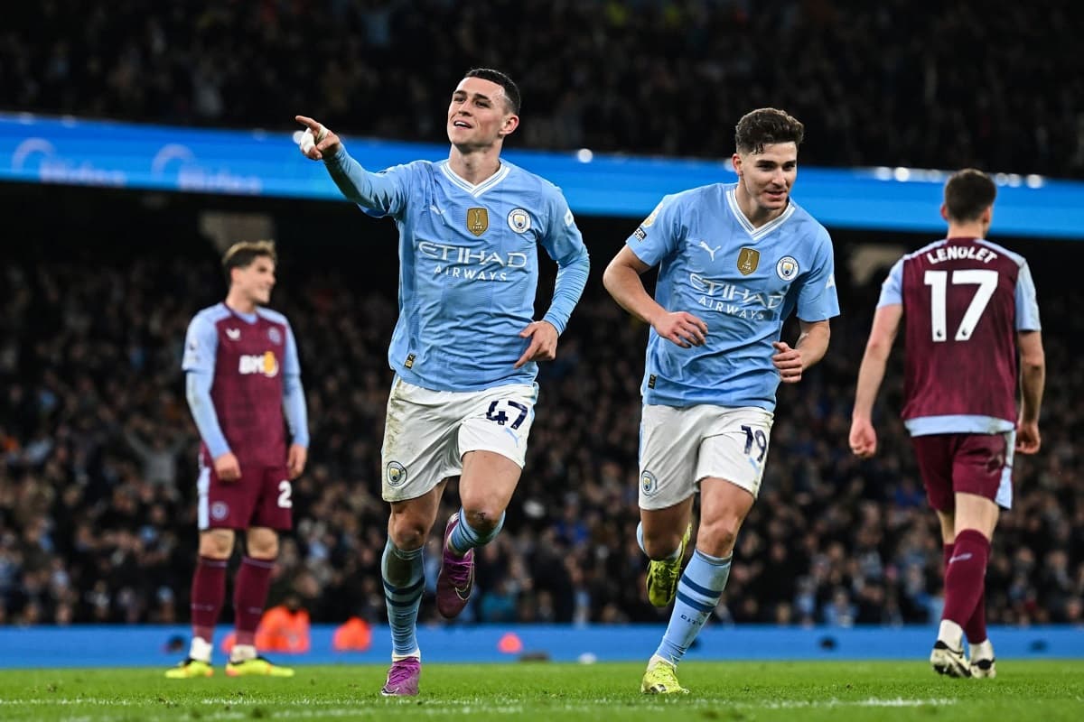 منچسترسیتی 4-1 استون ویلا؛ شلیک فودن بی‌رحم بر قلب تردیدها