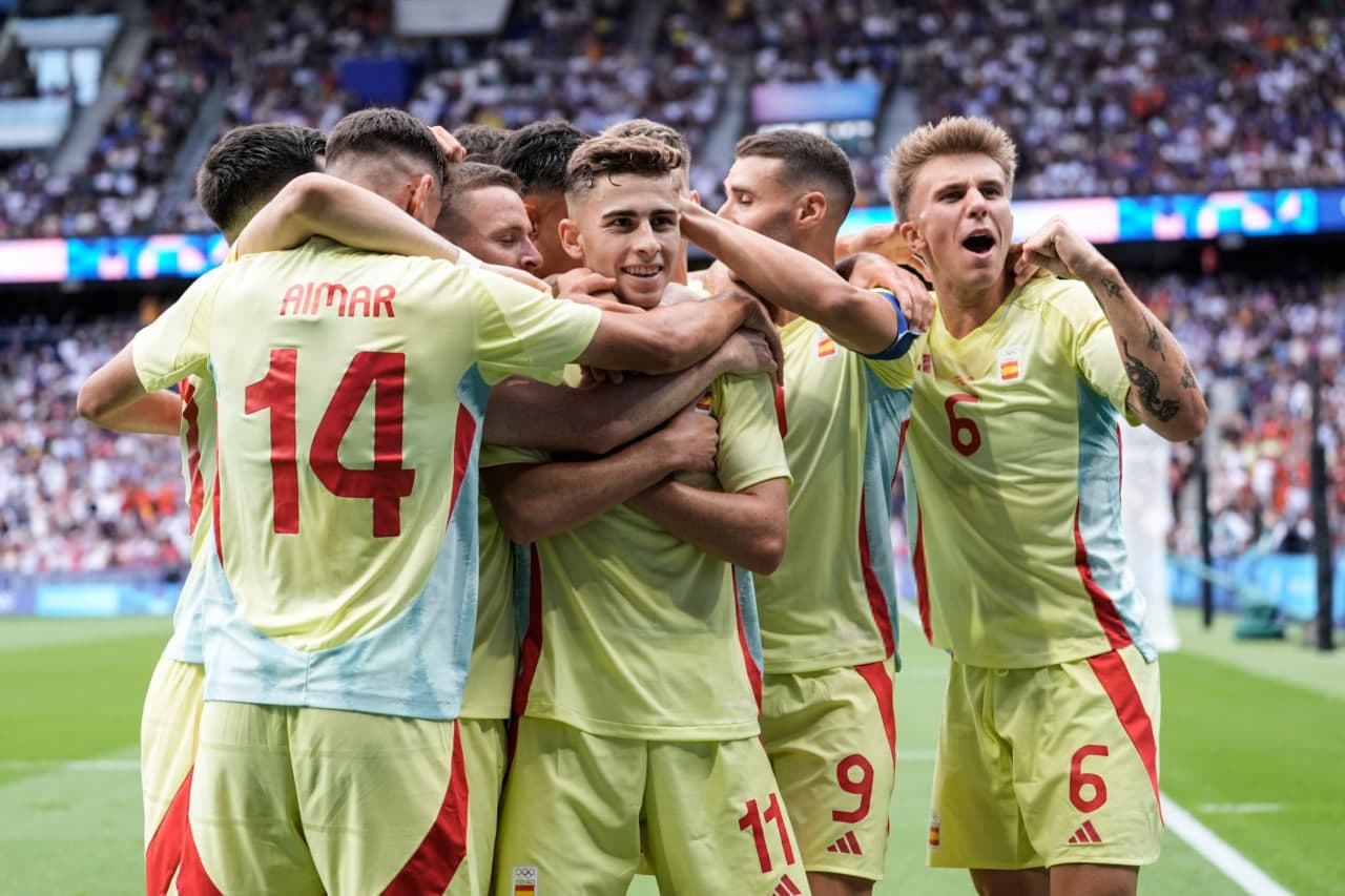 فوتبال المپیک 2024 | فرانسه 3-3 اسپانیا؛ 