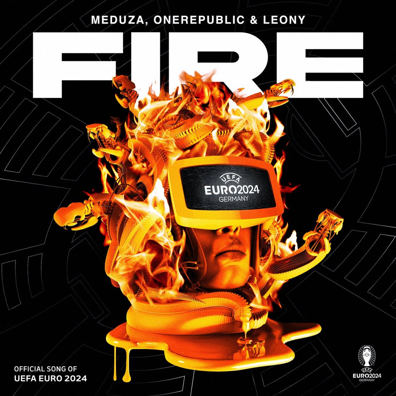دانلود موزیک "Fire" آهنگ رسمی جام ملتهای اروپا "یورو 2024" از "OneRepublic" و "Leony" و "Meduza" + موزیک ویدیو