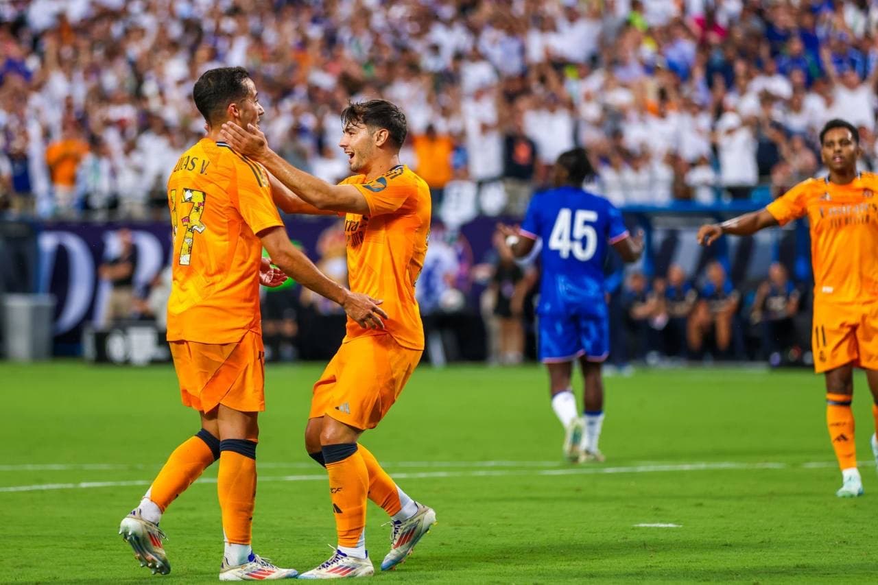 رئال مادرید 2-1 چلسی؛ هنرنمایی براهیم در سه گانه شکست آبی‌ها