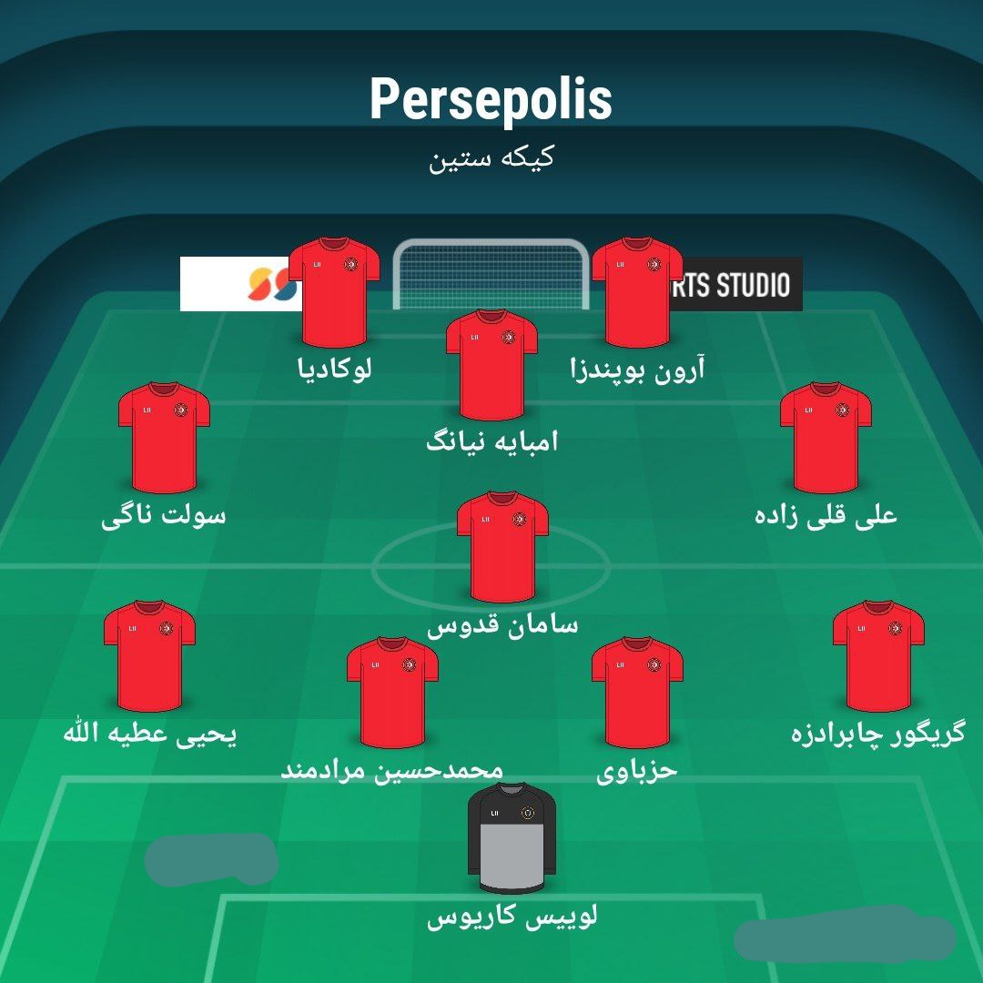 ???ترکیب احتمالی پرسپولیس مقابل الاهلی عربستان