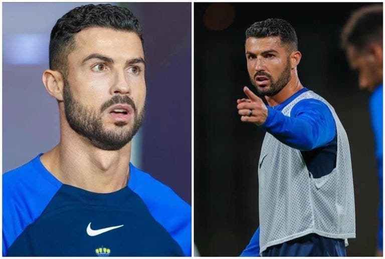 رونالدو با ریش!