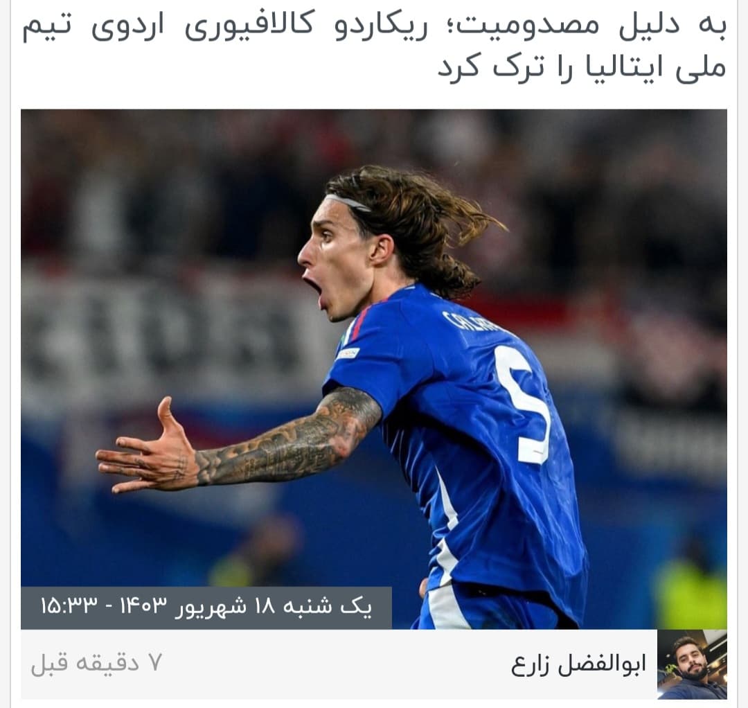 نام اثر: مصدومسنال