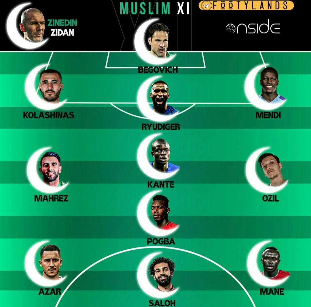 تیم منتخب بازیکنان مسلمان