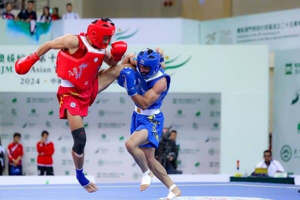 نایب‌قهرمانی ایران در مسابقات ووشوی قهرمانی آسیا