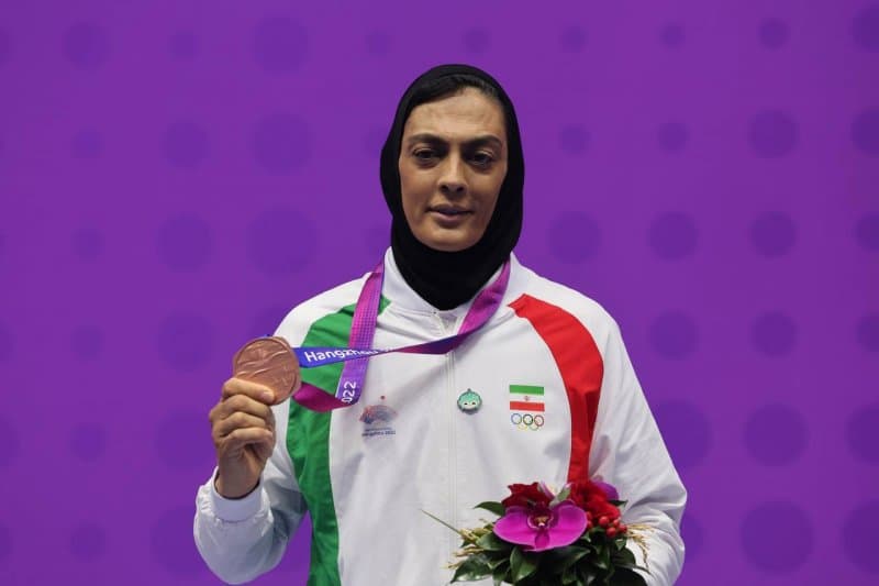 کنایه‌ شهربانو منصوریان به مبینا نعمت زاده؛ من هم یک گونی مدال دارم، دندانپزشکم کنید!