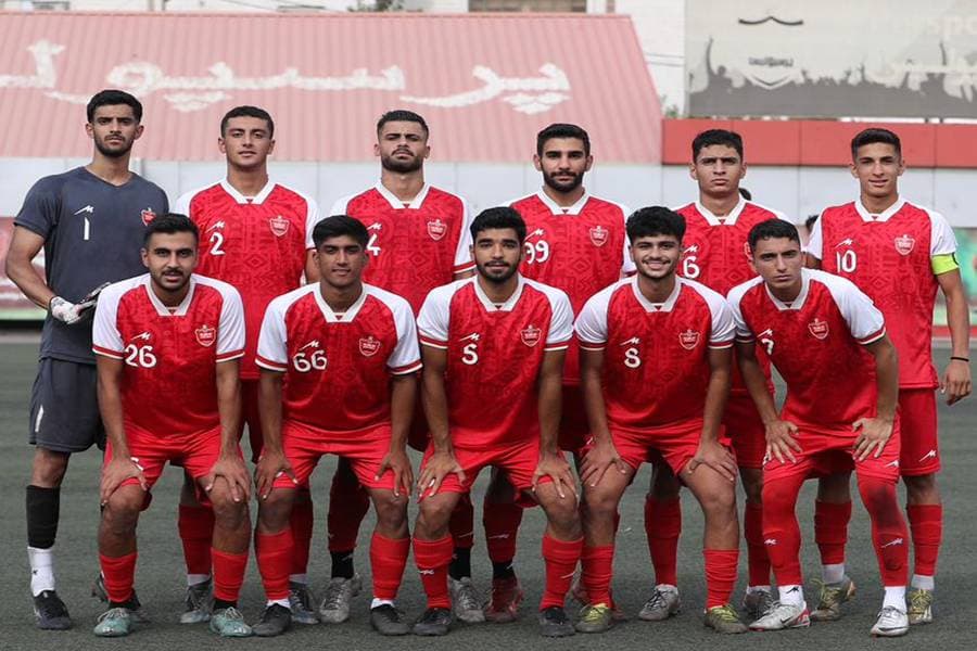 صدرنشینی پرسپولیس در لیگ برتر جوانان تهران 