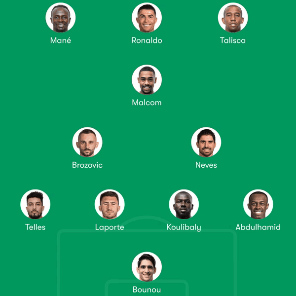ترکیب منتخب النصر و الهلال؛ با حضور رونالدو و مانه