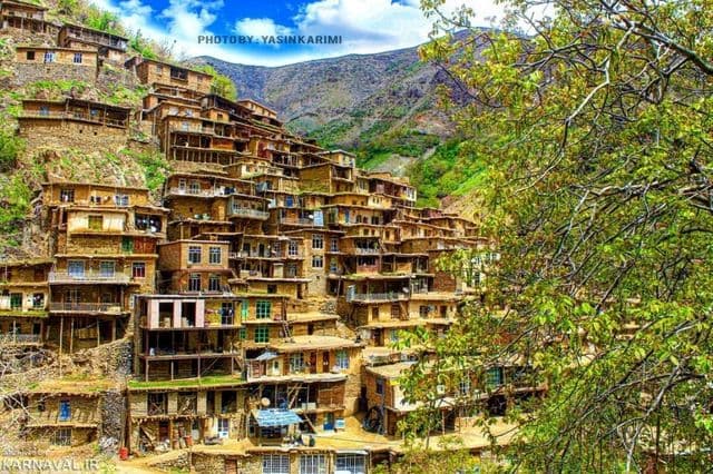 روستای تنگسیر سنندج کردستان ایران زیبا