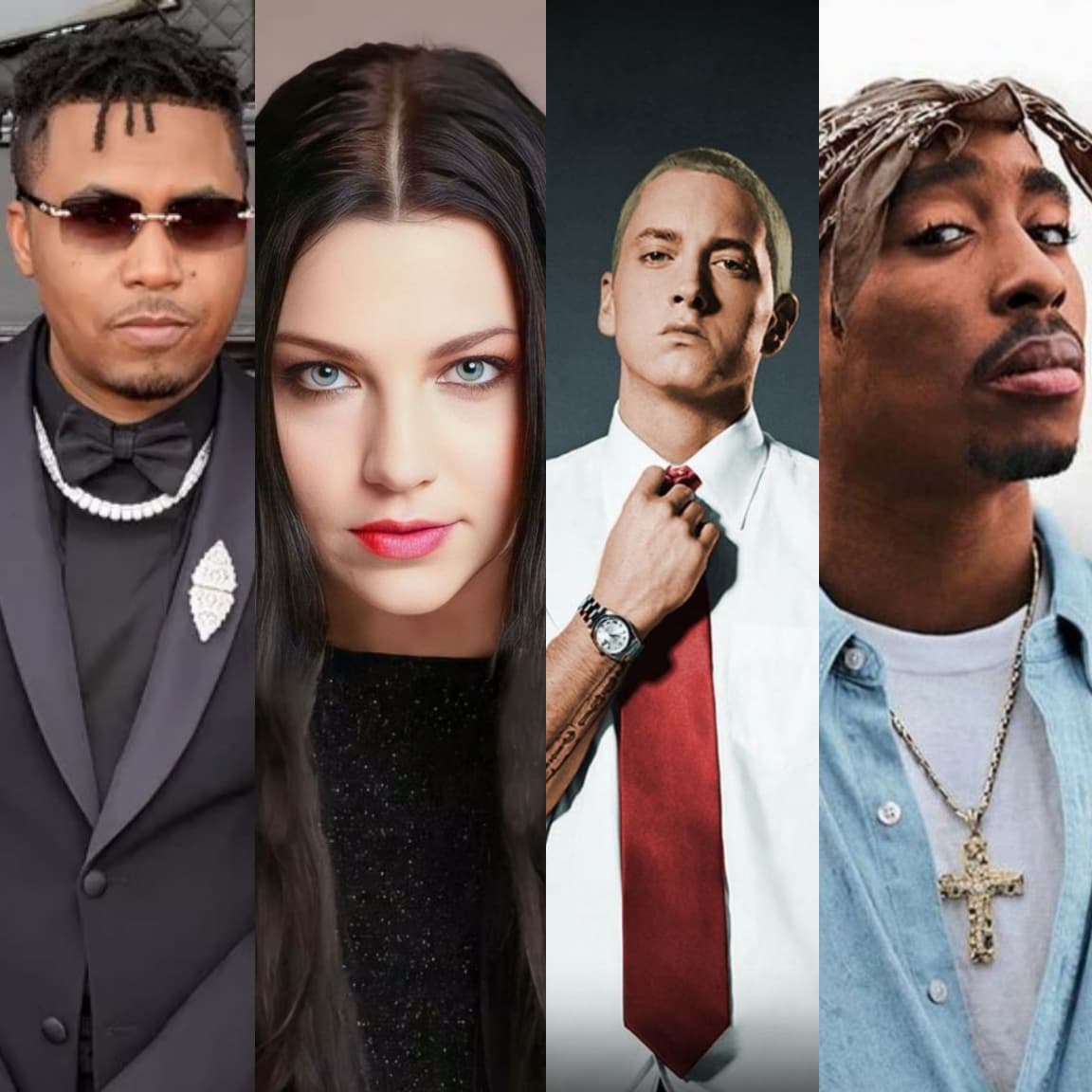 میکس آهنگ Eminem X Nas X 2Pac X Evanescence _ Open Doors