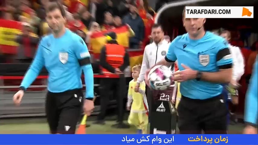 خلاصه بازی دانمارک 1-2 اسپانیا (لیگ ملت‌های اروپا - 2024)