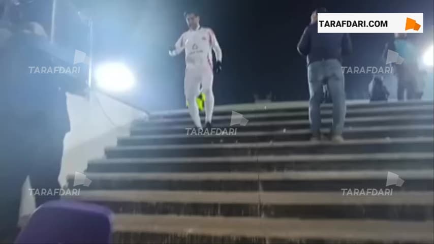 محمدرضا مهدوی مقابل دوربین طرفداری: افتتاح بهترین ورزشگاه آسیا بود؛ فکر نکنم استقلال - سپاهان اینجا برگزار شود