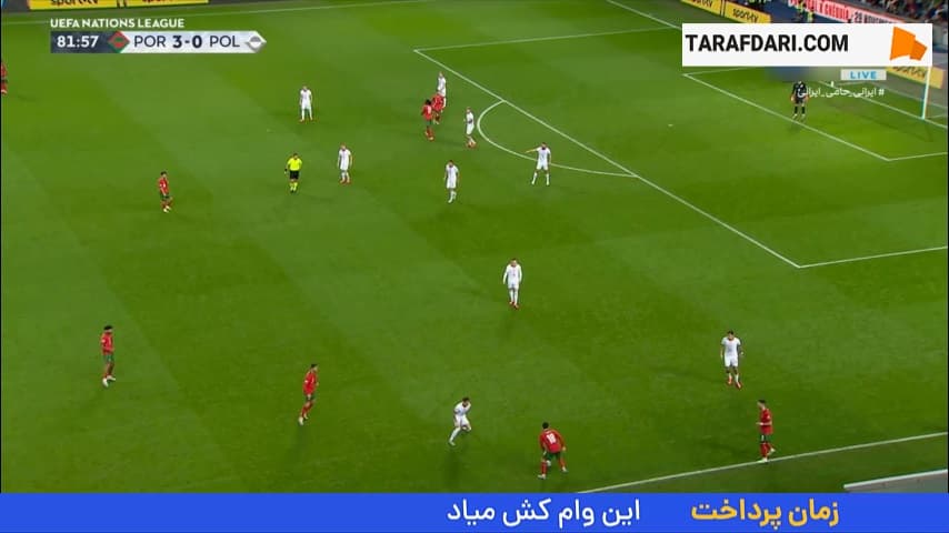 گل پدرو نتو به لهستان روی پاس رونالدو (پرتغال 4-0 لهستان)