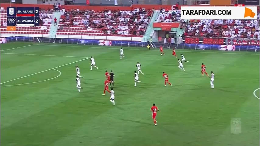 گل دوم سردار آزمون مقابل الوحده (شباب الاهلی - الوحده)