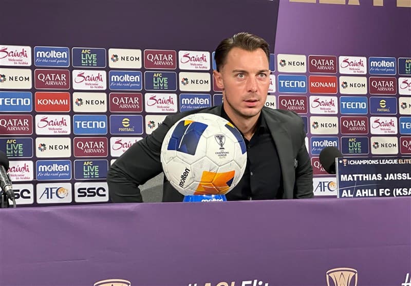سرمربی الاهلی: از عملکرد تیم مقابل پرسپولیس راضی هستم
