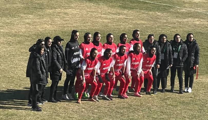 تیم زنان پرسپولیس صدرنشین شد
