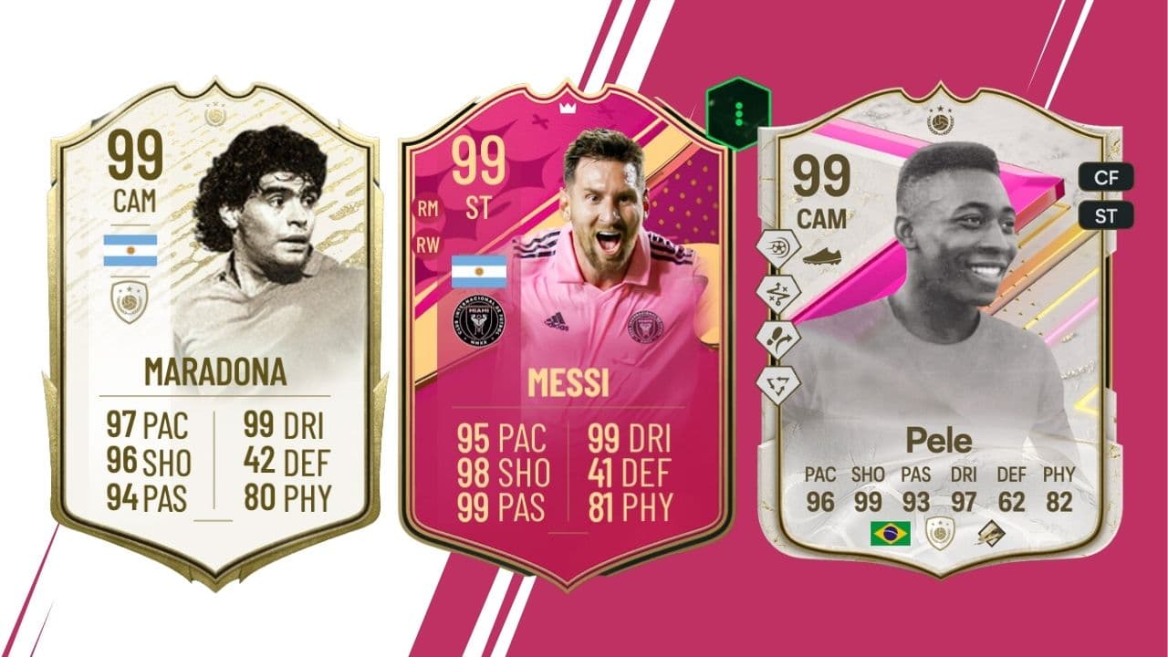 ترکیب رویایی برزیل و آرژانتین در تاریخ فیفا (EA FC)؛ با حضور مسی، پله و مارادونا