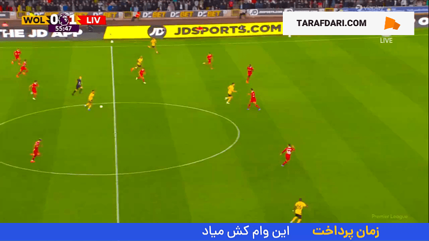گل آیت نوری به لیورپول روی اشتباه مدافعین (وولورهمپتون 1-1 لیورپول)