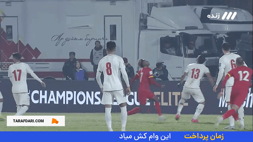 گل دوم کوجو به ایران (قرقیزستان 2-2 ایران)
