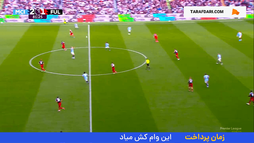 گل زیبای دوکو به فولام (منچسترسیتی 3-1 فولام)