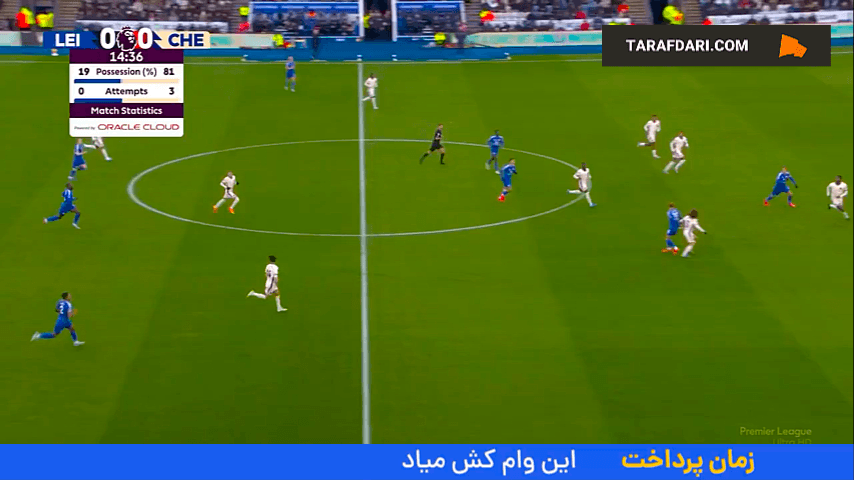 گل نیکلاس جکسون به لسترسیتی (لسترسیتی ۰-۱ چلسی)