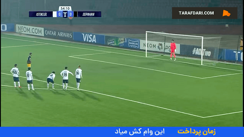 گل کریمی به استقلال تاجیکستان (استقلال تاجیکستان ۰-۱ سپاهان)