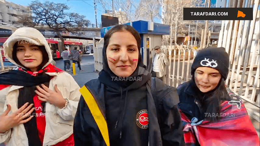 شعار زیبا و مشهور تراکتوری ها از زبان هوادار خانم این تیم